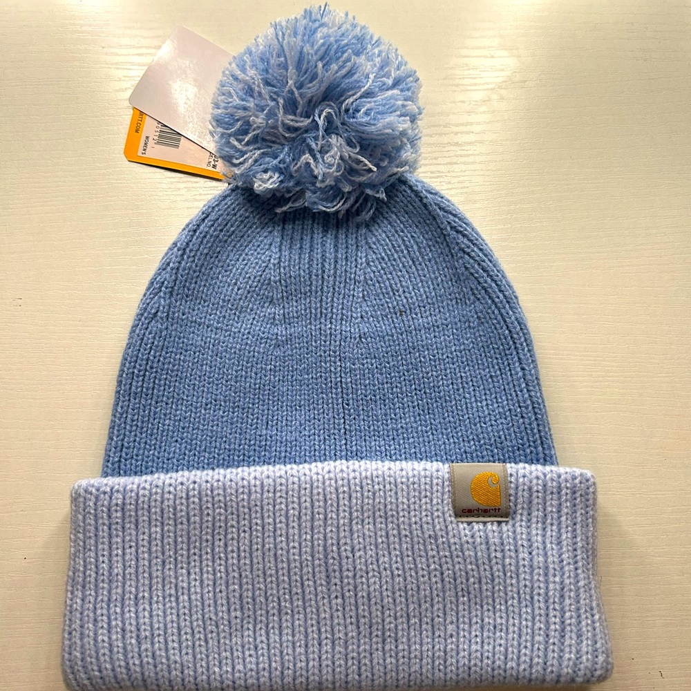 blue women’s carhartt beanie